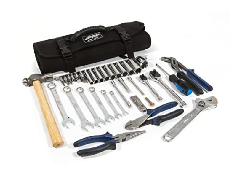 Picture of PRP Seats E98 RZR Roll Up Tool Bag with Tool Kit - 36 Piece