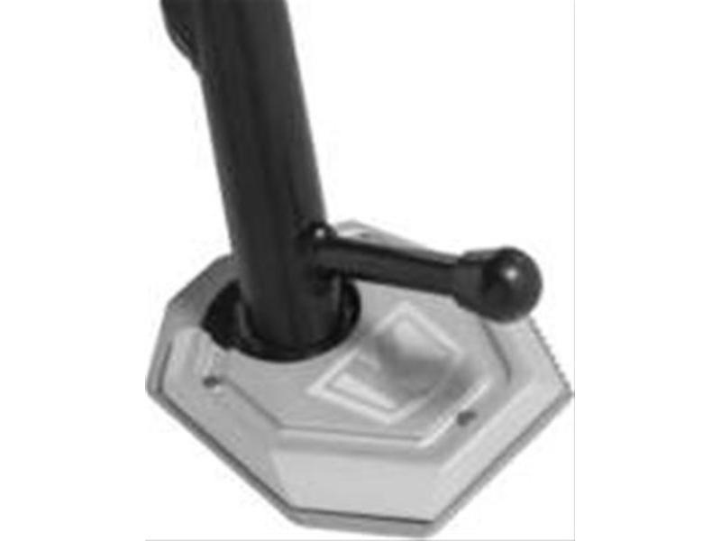 3843 Lodestar Kickstand Shoe, Silver