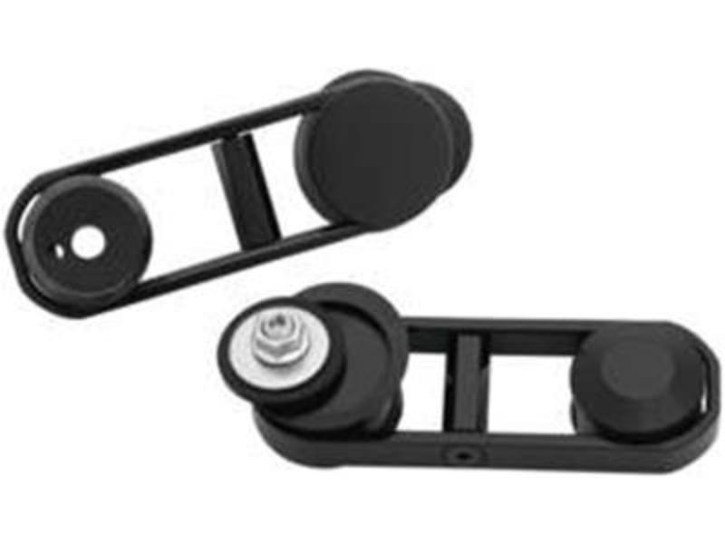 6576 Adjustable Relocator Drop Mirror Mount, Chrome