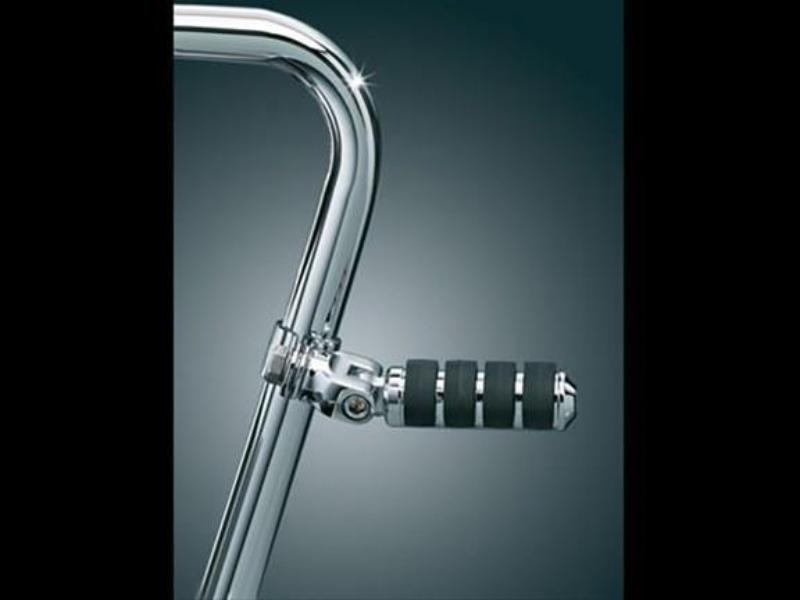 8008A Adjustable Peg End Male Mount, Chrome