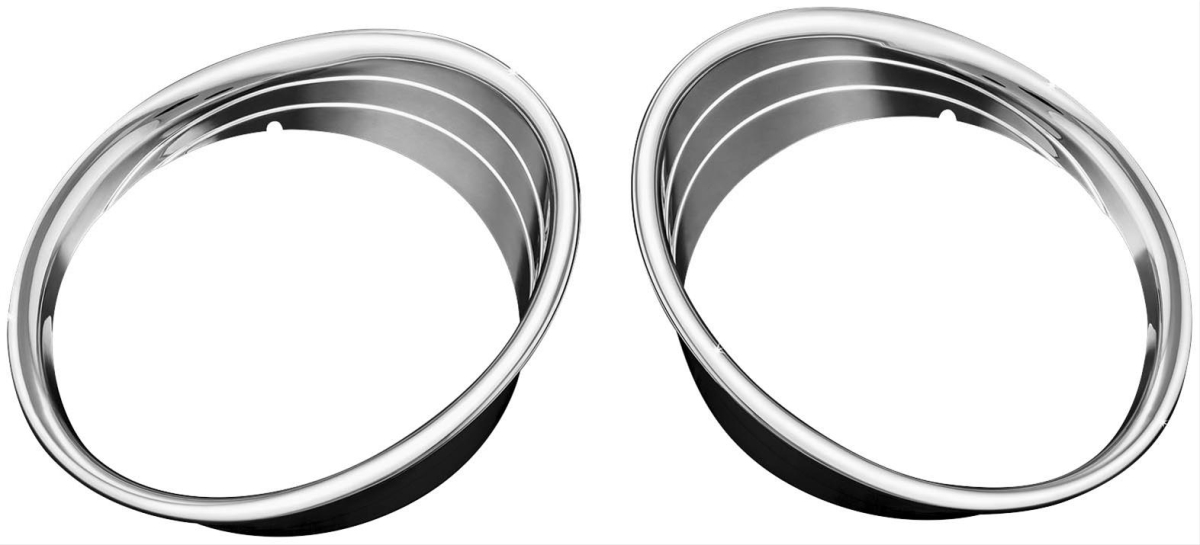 5622 Driving Light Bezels, Chrome