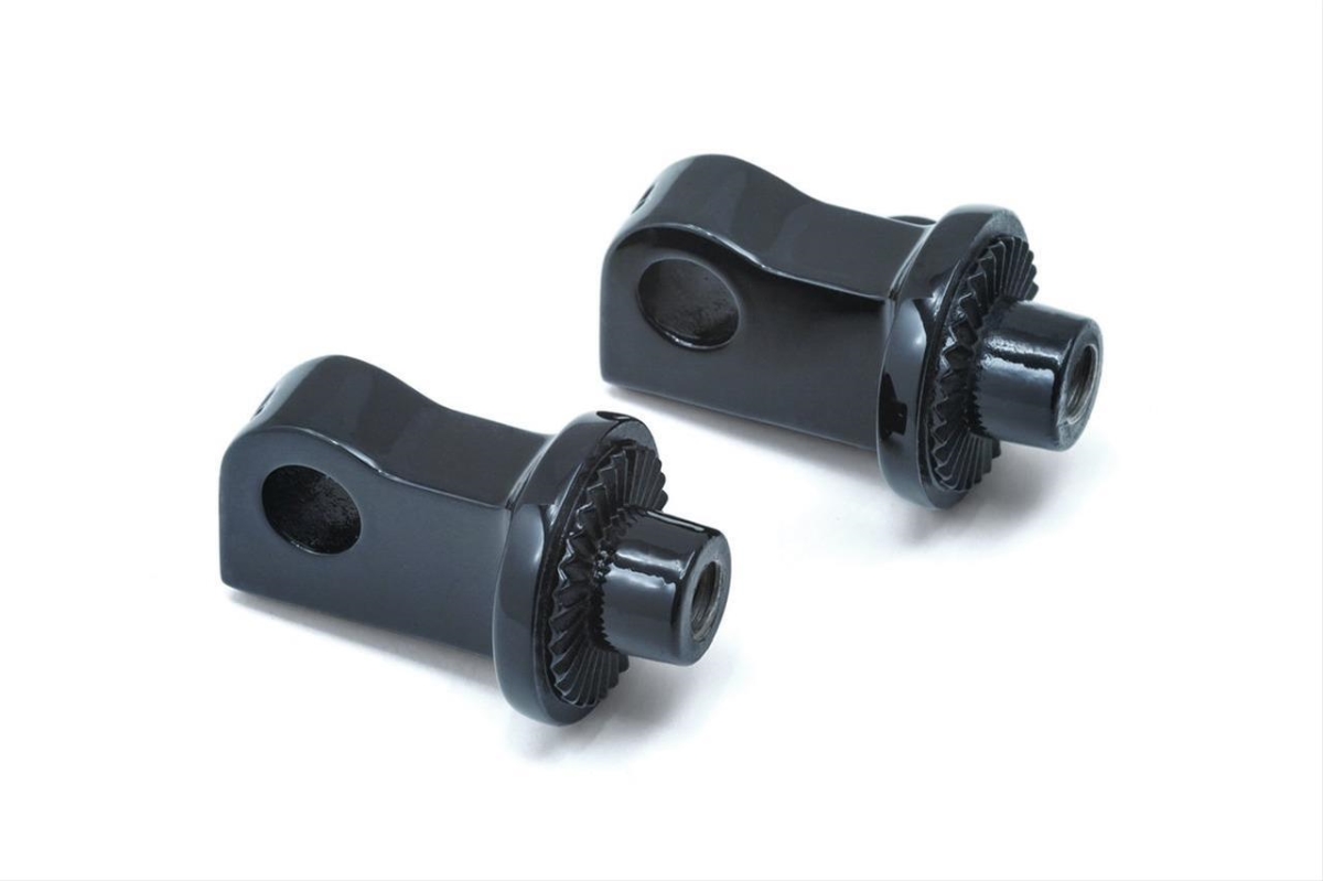 8886 Splined Peg Adapters, Black