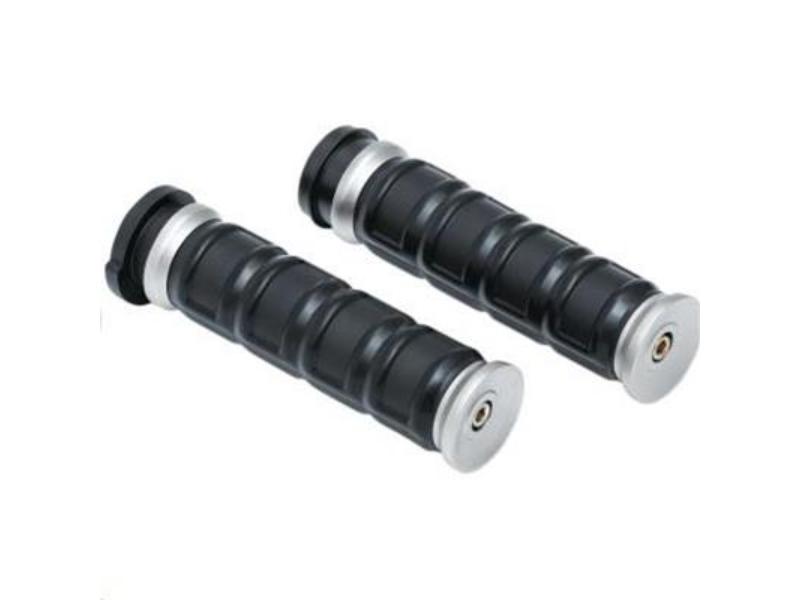 6674 Dillinger Grips Throttle, Silver