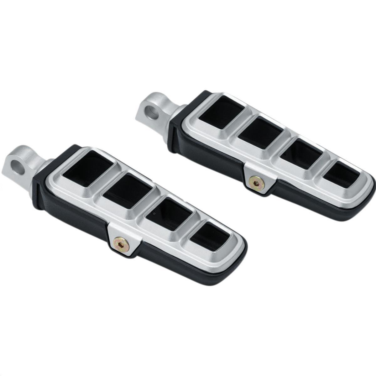 6666 Dillinger Pegs Male Mount Adapters, Silver