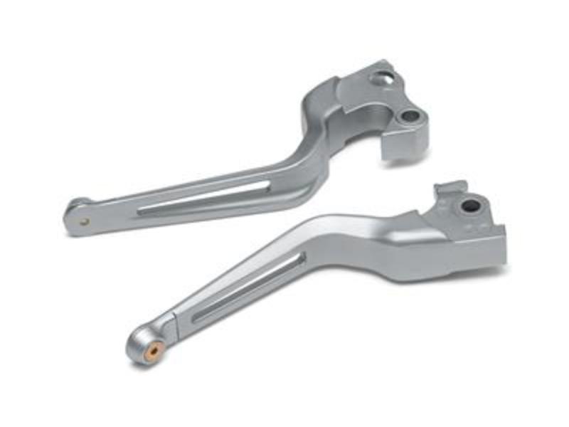 6668 Silver Dillinger Front Levers Harley Handlebar for 2016-2019 Harley-Davidson 1200 Roadster XLCX