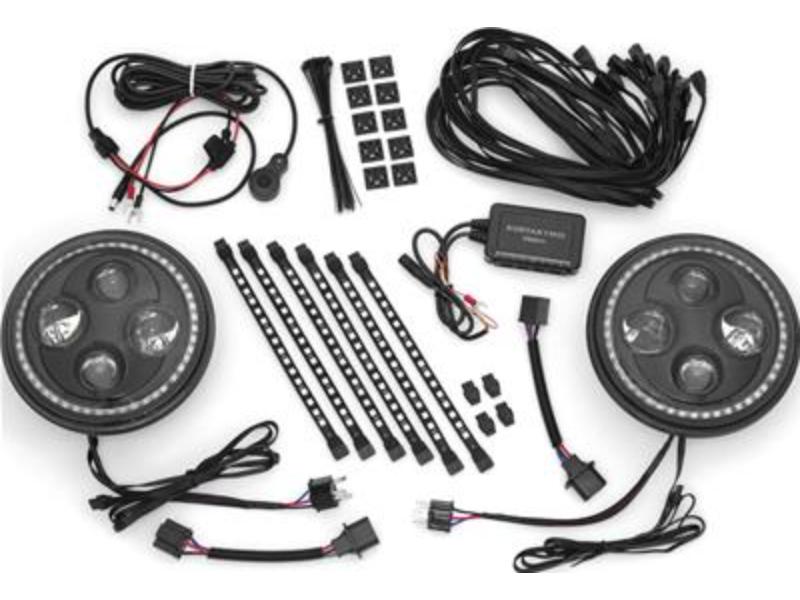 2480 Accnt Lite Nightcrawlers Headlight Kit