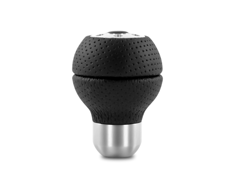Momo RACAIR Airleather, Aluminum Insert Race Shift Knob, Black