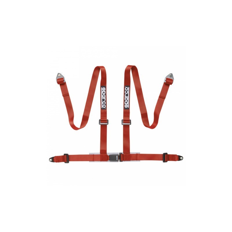 04604BV1RS 2 in. 4 Point Belt, Red