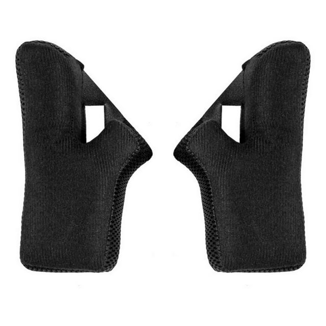 HE21T3-LNBK-S  T3 Helmet Liner Cheek Pads, Black - Small
