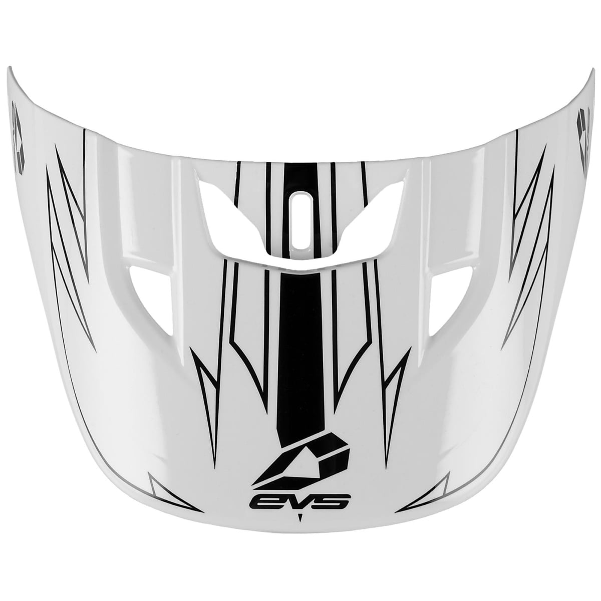 HE21T3P-VSWH  T3 Visor Helmet Pinner, White
