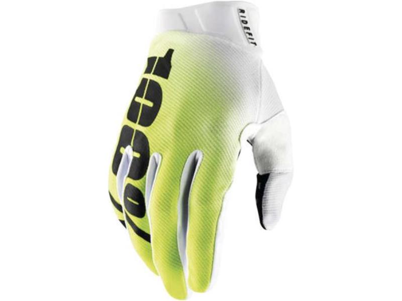Picture of 100 Percent 10014-479-10 Ridefit Korp Gloves&#44; Yellow - Small