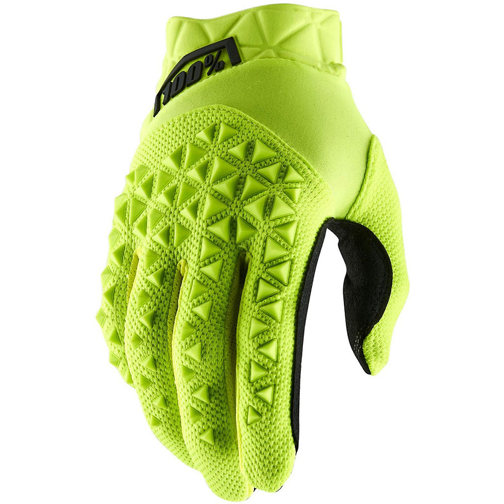 Picture of 100 Percent 10026-00006 Geomatic Gloves&#44; Fluorescent Yellow - Medium
