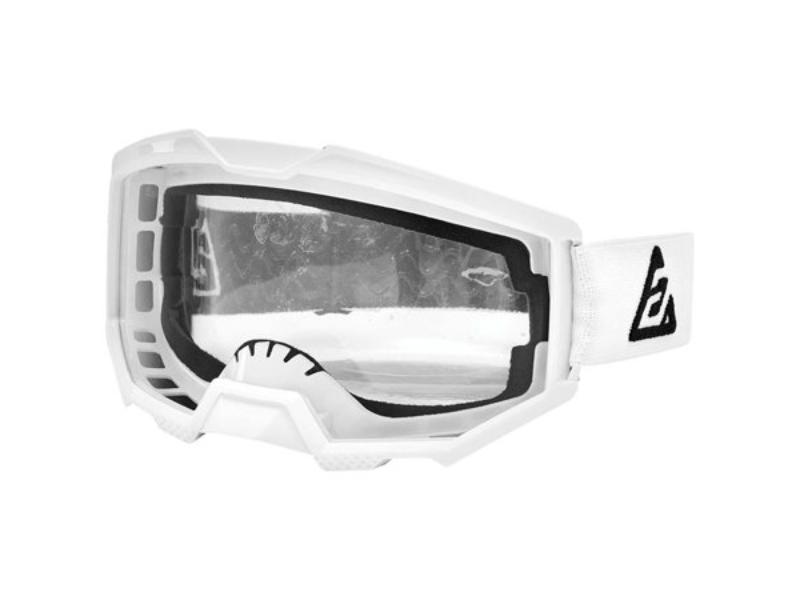 446138 Youth Apex 1 Goggle, White & Black
