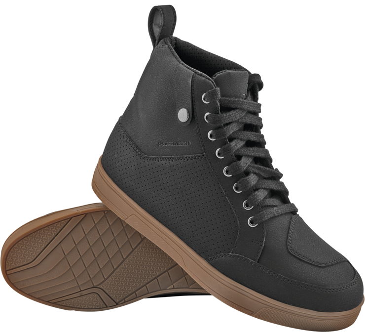Mens United by Speed Shoe, Black Gum - Size 9