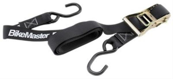 100529 1.5 in. Black Ratchet Tie-Down Strap