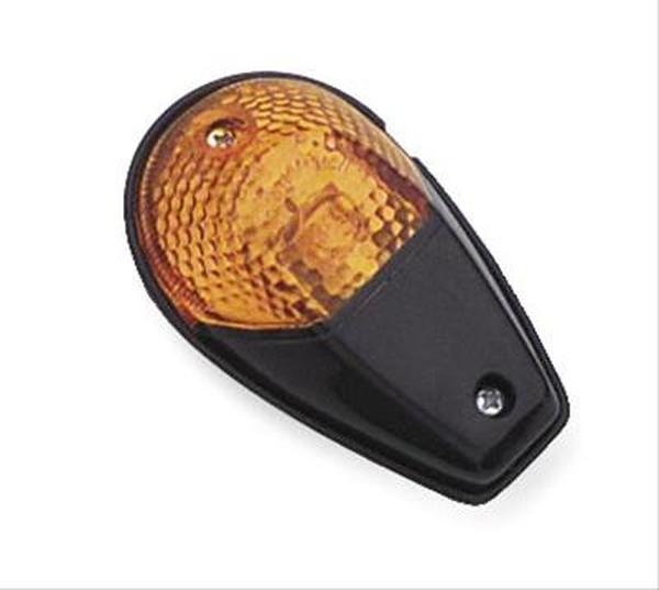 BikeMaster Universal Flush Mount Mini Marker Lights - Amber / Clear / Black