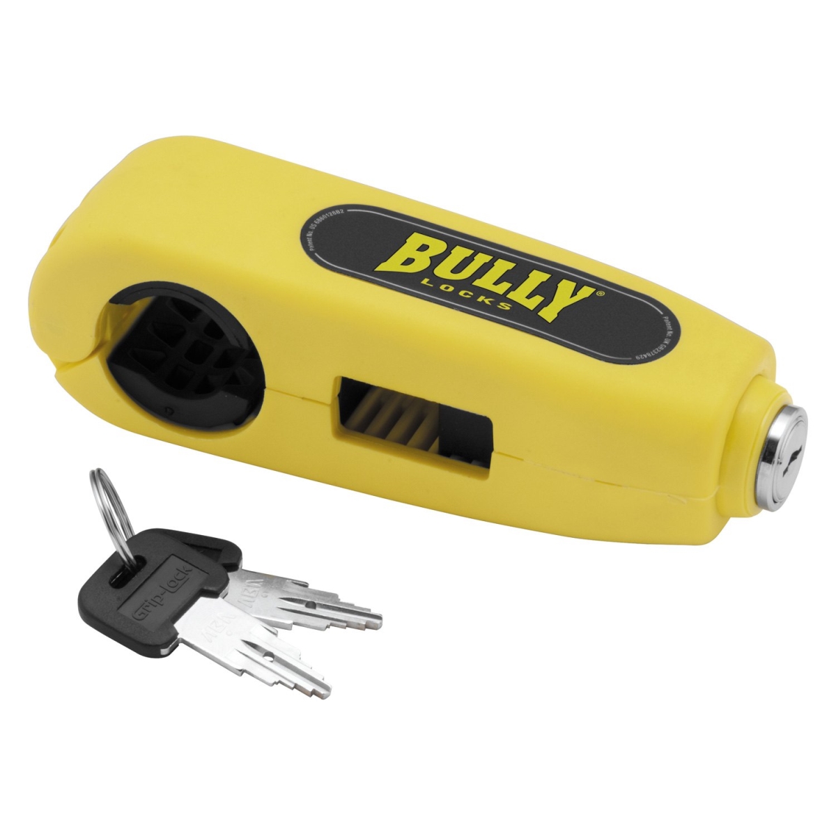 132255 Bully Grip Lock, Yellow