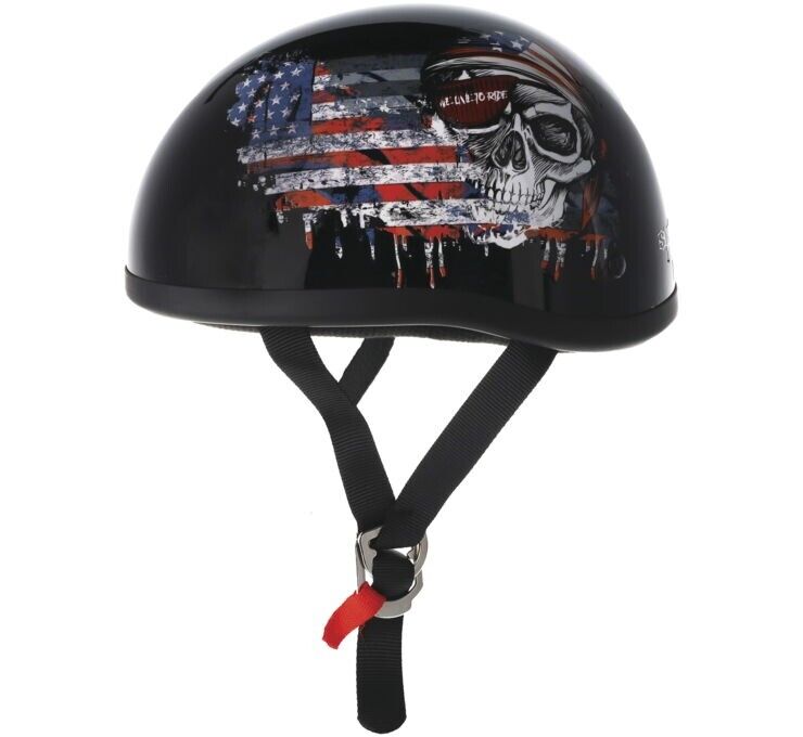 649517 Original Live to Ride Half Shell Helmet, Black - 2XL