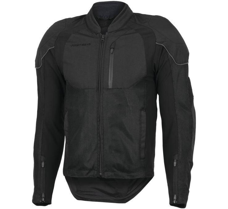 526195 Reflex Mesh Jacket, Black - Large