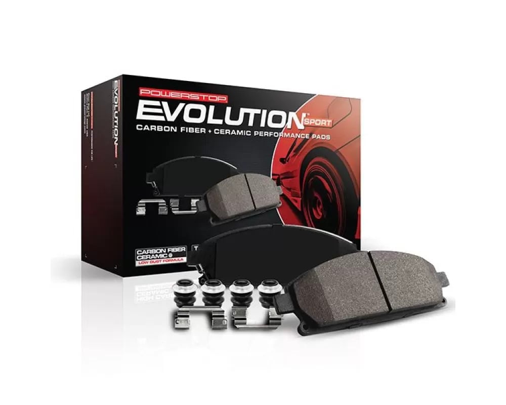 PowerStop Z23-2155 Front Z23 Evo Sport Brake Pad with Hardware for 2020-2021 BMW X6