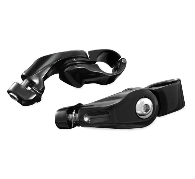 7574 Tour-Tech Cruise Mounts with Short Arm, Black