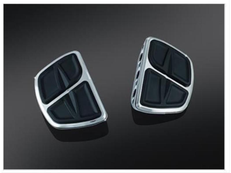 7611 Kinetic Mini Floorboards without Adapter, Chrome
