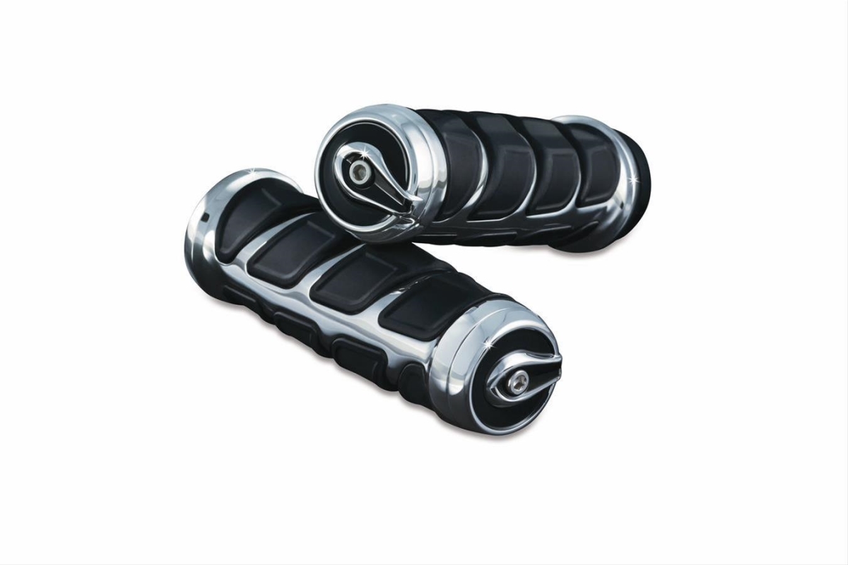 6367 0.88 in. Kinetic Grips, Chrome