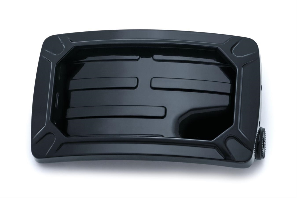 3193 Nova Horizontal Side License Mounting Bracket, Black