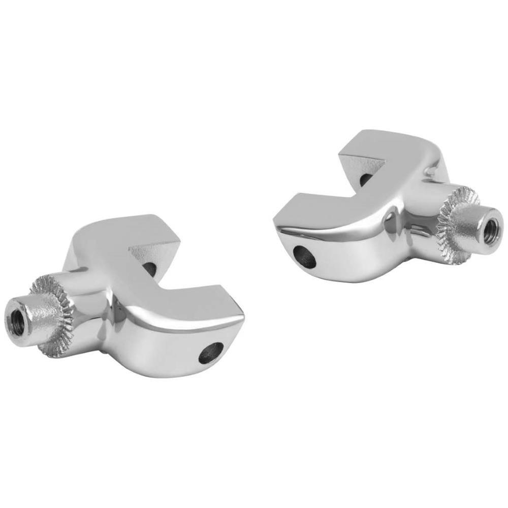 8928 Splined Passenger Adapter for Indian, Chrome