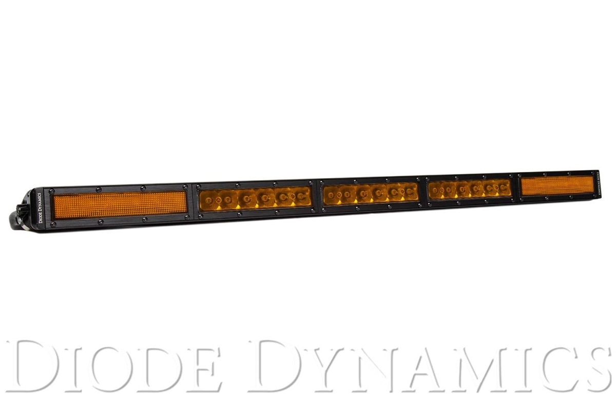 DD5054 30 in. Stage Series Single Row Straight Amber Combo LED Light Bar