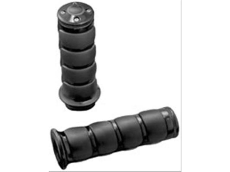 6340 ISO Grips for 1 in. Bars, Black