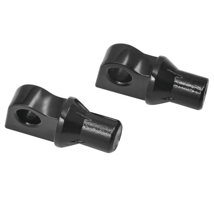 Harley-Davidson Peg Adapter with Male Mount, Black