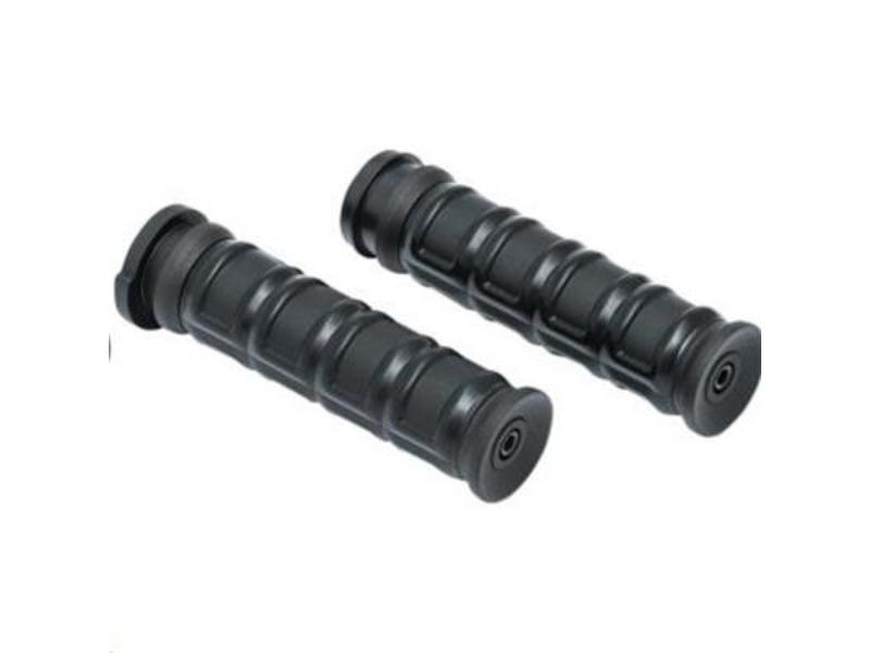 6675 Twist Throttle Compatible Dillinger Grips, Black