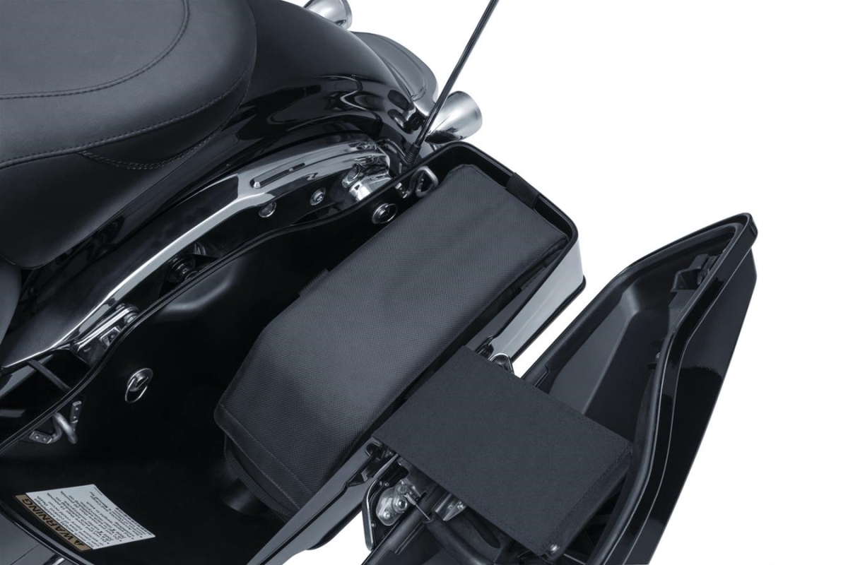 5202 Nylon Saddle Bag Cooler, Black