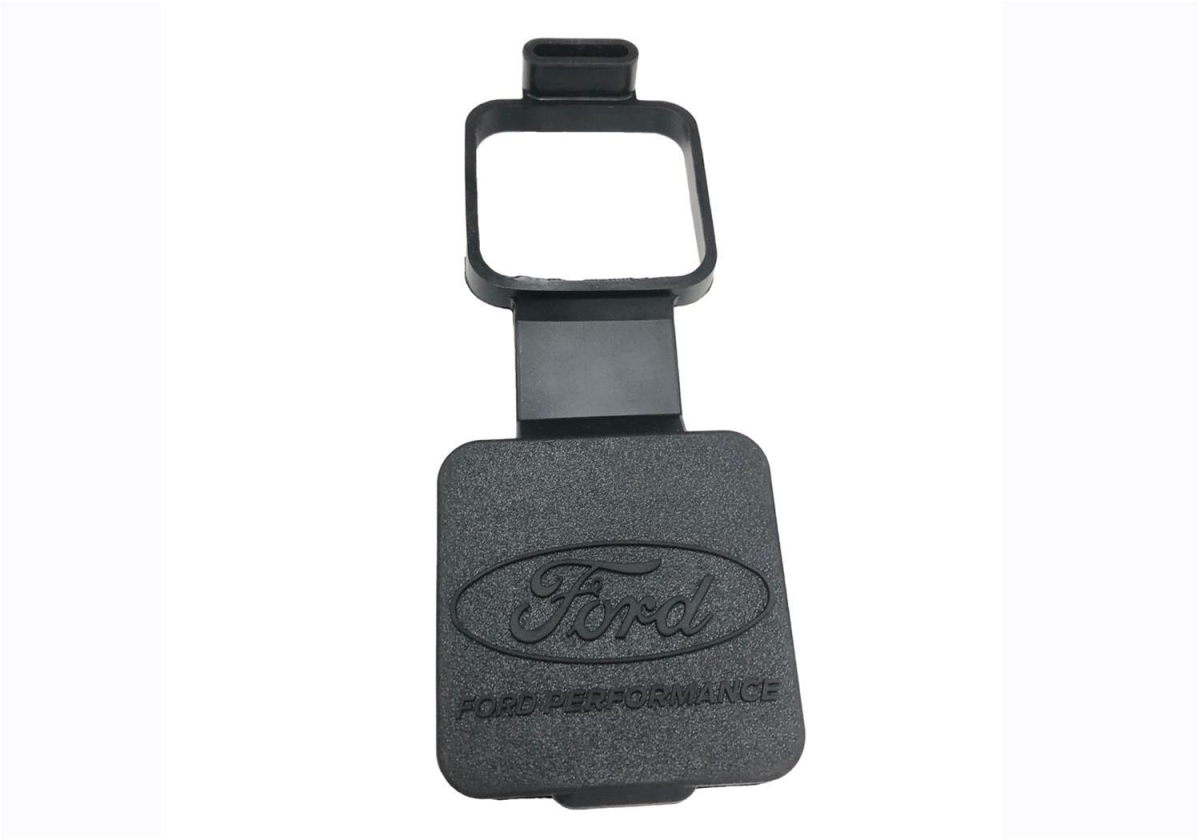 M-1840-FP 2 in. Rubber Hitch Receiver Cover with Ford Oval & Ford Performance Logo