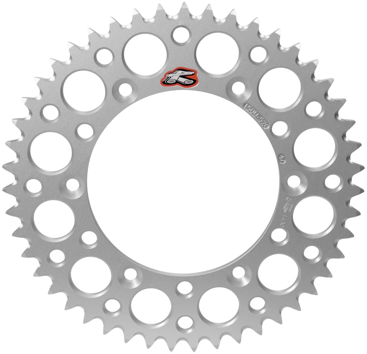 408U-420-48GESI 420 Chain Size 48-Tooth Rear Sprockets, Silver
