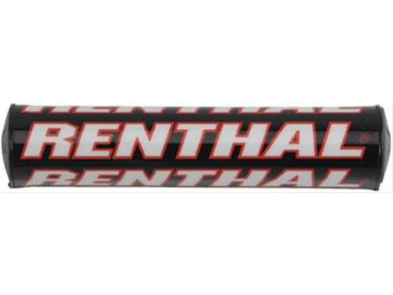 Renthal SX Handlebar Pad - Black/Red, 10in