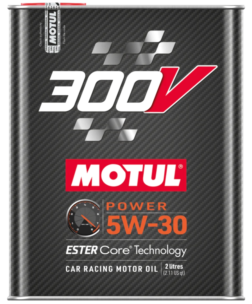 110814 2 Liter 300V Power 5W30 Engine Oil