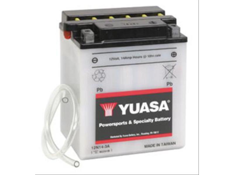 YUAM2241B 12V Conventional Batteries for 12N14-3A