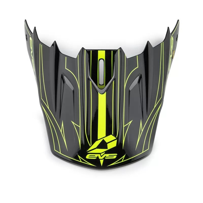 H16T5P-VSBKHVY T5 Piner Helmet Visor, Black & Hi-Vis Yellow