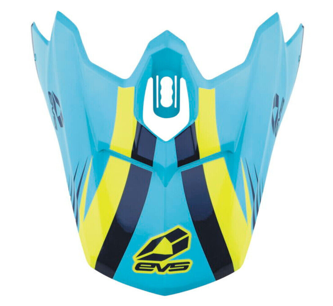 H16T3W-VSBUHVY T3 Helmet Works Visor, Blue & Hi-Vis Yellow