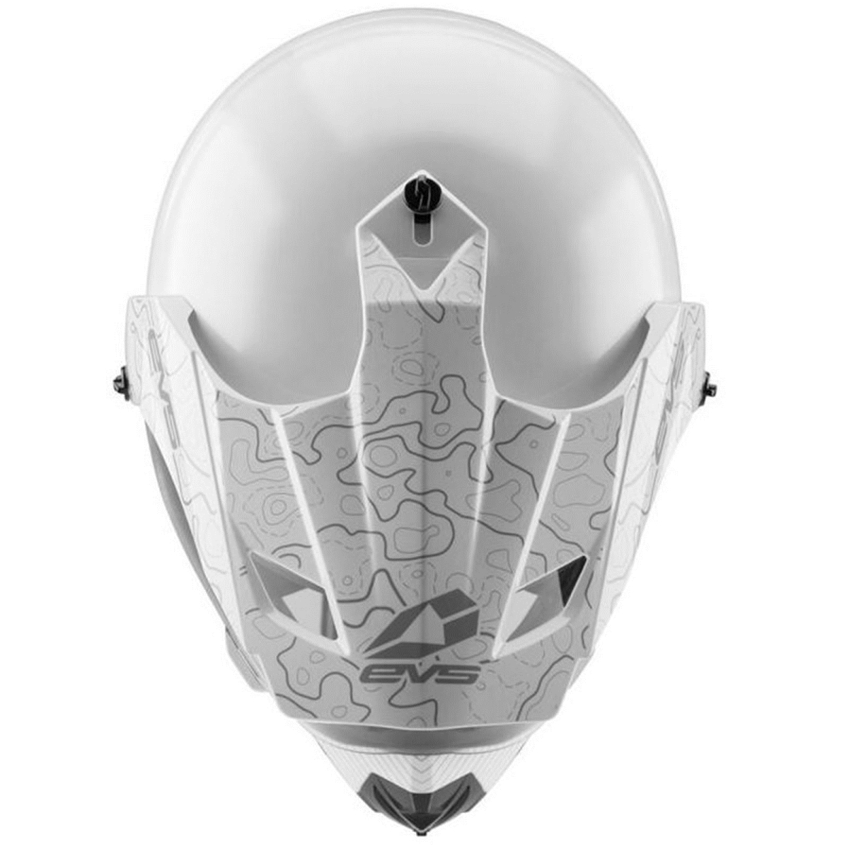 DSHE18VA-VSW T5 Venture Dual Sport Replacement Visor Venture Arise, White