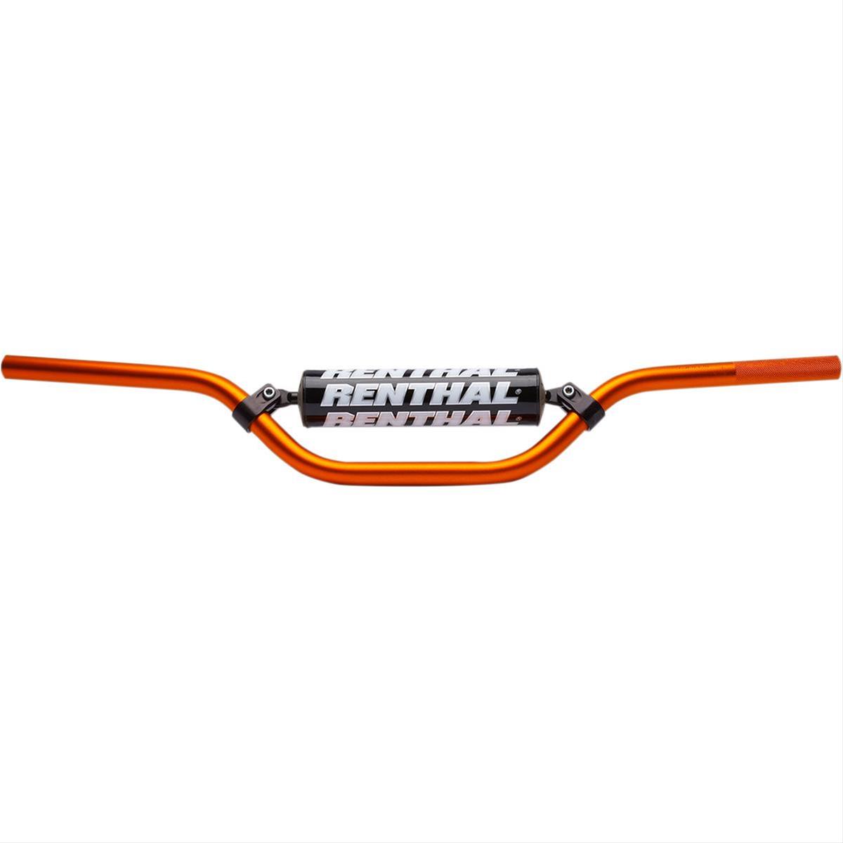 Renthal Handlebars - Standard 7/8 - Orange, 825 - KTM 50 SX 12-13