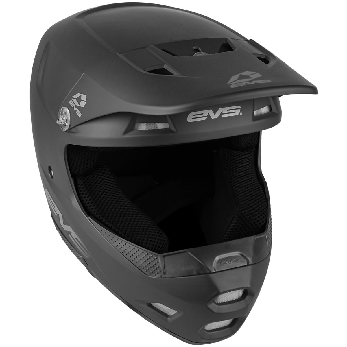 HE21T3S-VSBK T3 Visor Solid Helmet, Matte Black