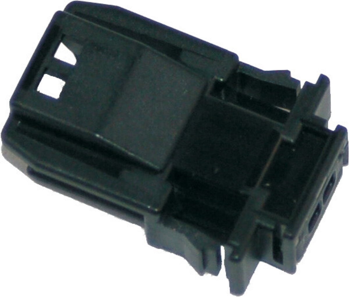 NJ-2P51 JAE MX-1900 2-Position Male Pin Housing, Black