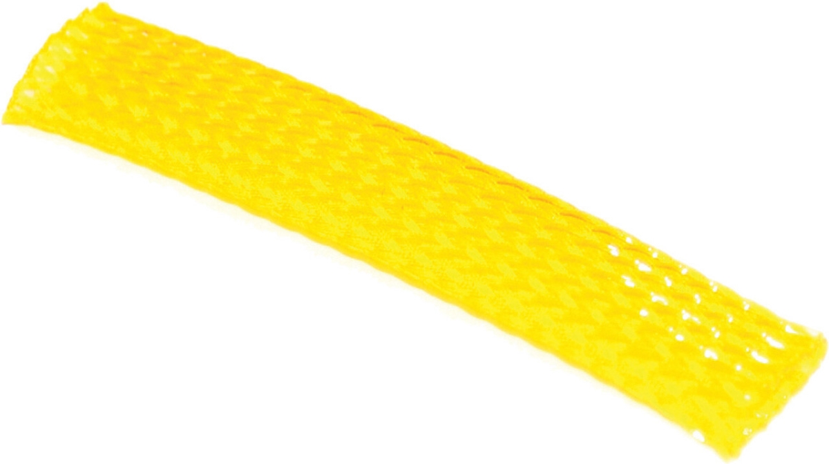 NBFS-YE 10 ft. Section Braided Flex Sleeving, Yellow