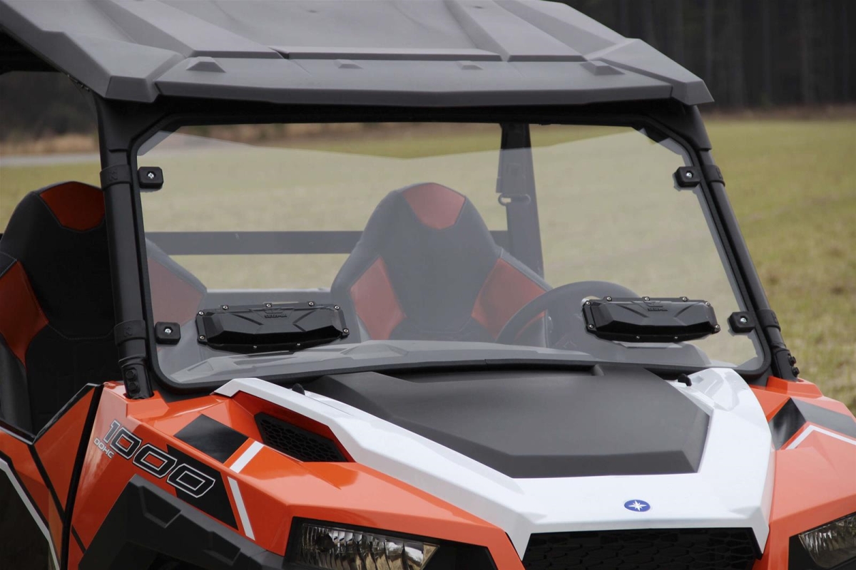25020 Versa-Vent Windshield for Polaris, Clear