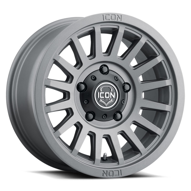 3617858347CH 17 x 8.5 in. Recon SLX 6 x 5.5 mm Bolt Pattern 0 mm Offset 4.75 in. Backspace 106.1 mm Bore Wheel, Charcoal