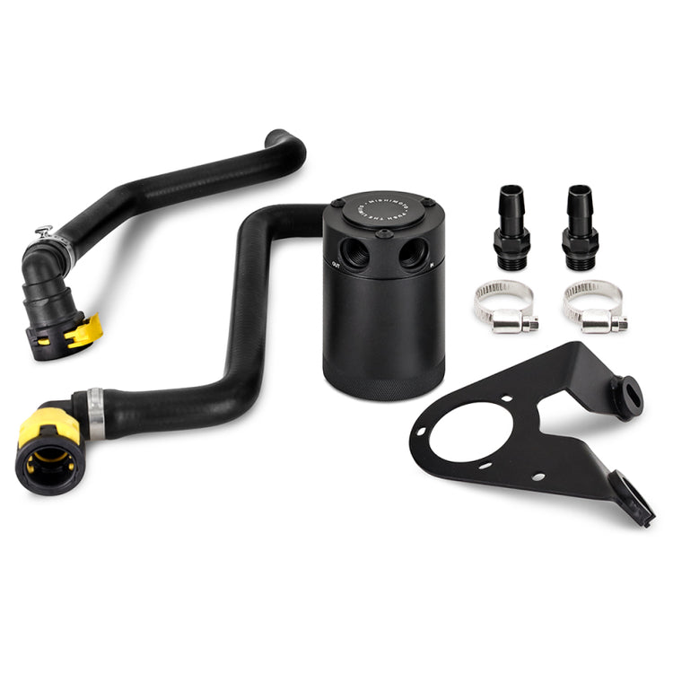 MMBCC-BR27-21P PCV Side Baffled Oil Catch Can for 2021 Plus Ford Bronco 2.7T