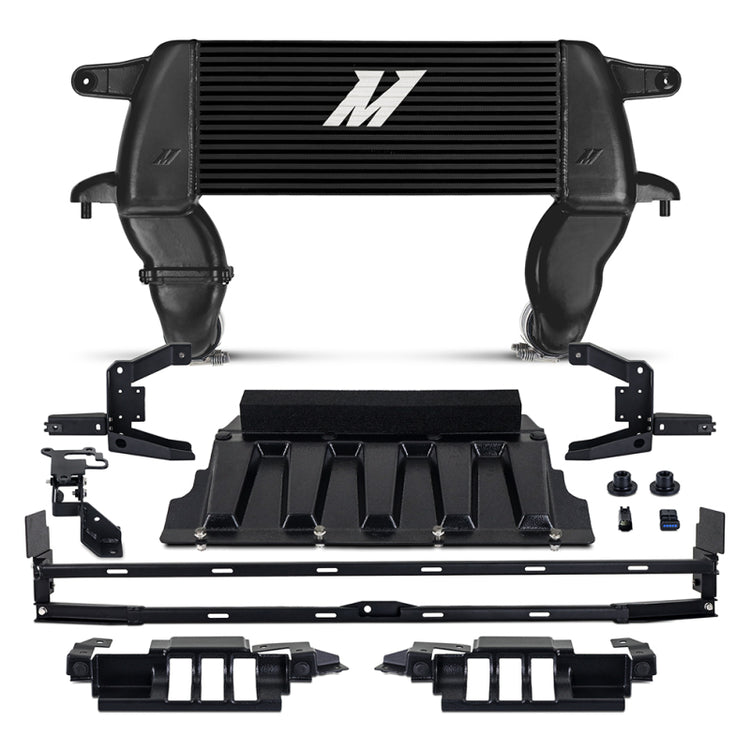 MMINT-BR-21HBK High Mount Intercooler Kit for 2021 Plus Ford Bronco, Black